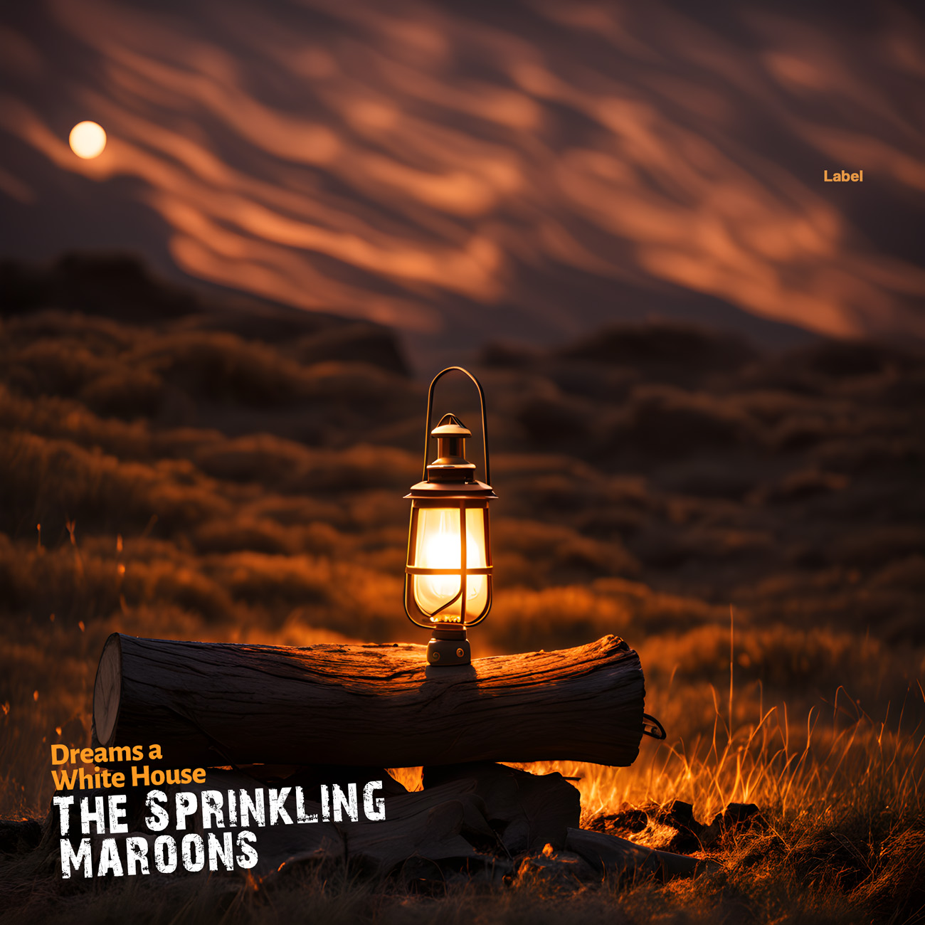 2D view of Premade Indie & Folk Music Album Cover - Eclipse #24020 | AlbumArtZone*