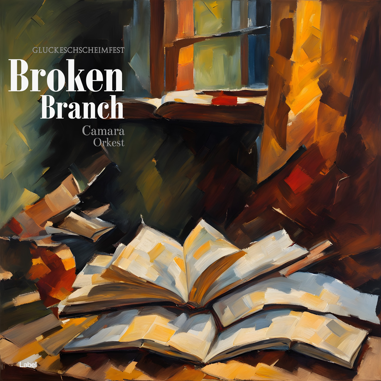 2D view of Premade Contemporary Music Album Cover - Birch #24107 | AlbumArtZone*