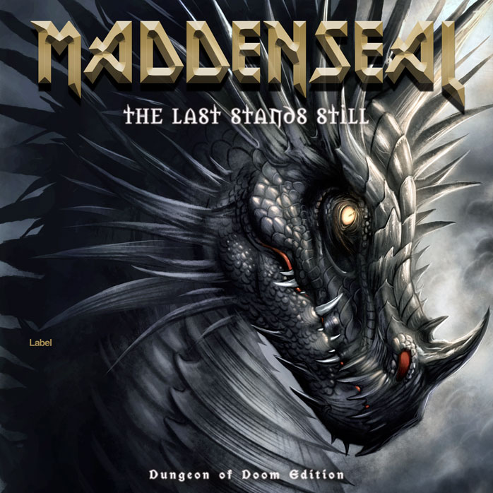 Front view of Premade Heavy Metal & Gothic Metal Album Cover - Shark #2617 | AlbumArtZone*
