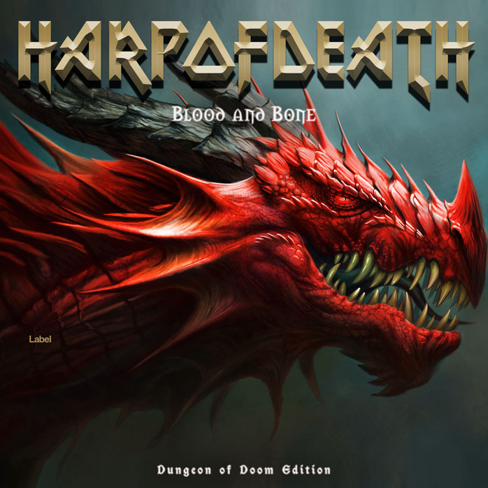 Front view of Premade Heavy Metal & Gothic Metal Album Cover - Dune #2618 | AlbumArtZone*