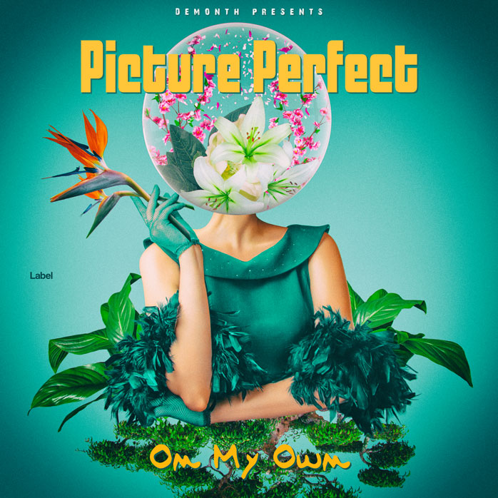 Front view of Premade Pop Album Cover - Jungle Green #3989 | AlbumArtZone*