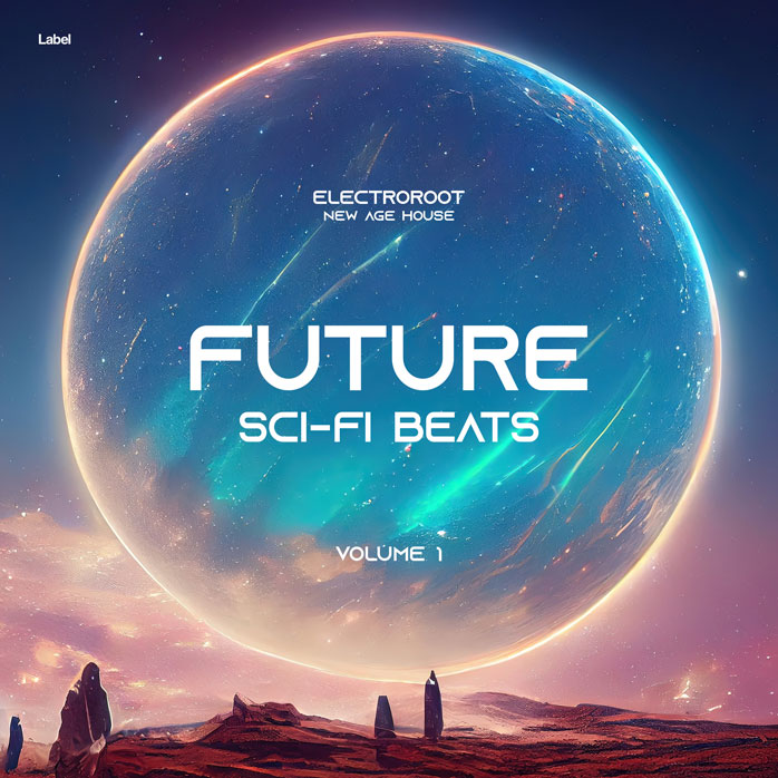 Front view of Premade EDM, House & Dub Album Cover - Chambray #7246 | AlbumArtZone*