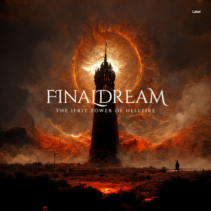 Front view of Premade Heavy Metal & Gothic Metal Album Cover - Coffee Bean #7351 | AlbumArtZone*