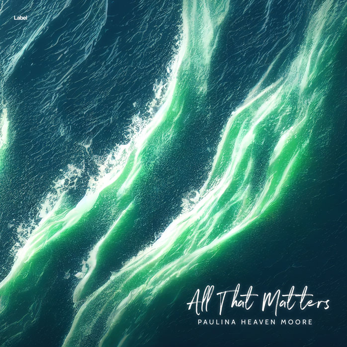 Front view of Premade Pop Album Cover - Nile Blue #7600 | AlbumArtZone*