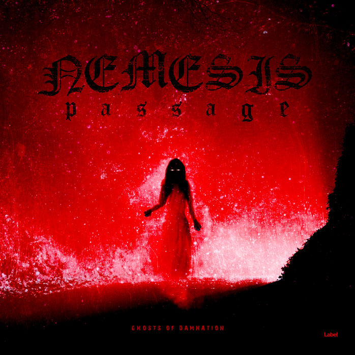 Front view of Premade Heavy Metal & Gothic Metal Album Cover - Alizarin Crimson #7887 | AlbumArtZone*
