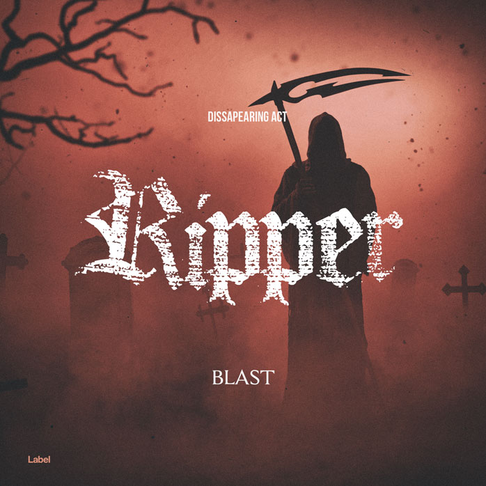 Front view of Premade Heavy Metal & Gothic Metal Album Cover - Congo Brown #8799 | AlbumArtZone*