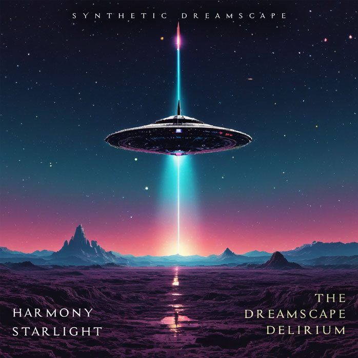 Front view of Premade Electronica & Ambient Album Cover - Mirage #10099 | AlbumArtZone*