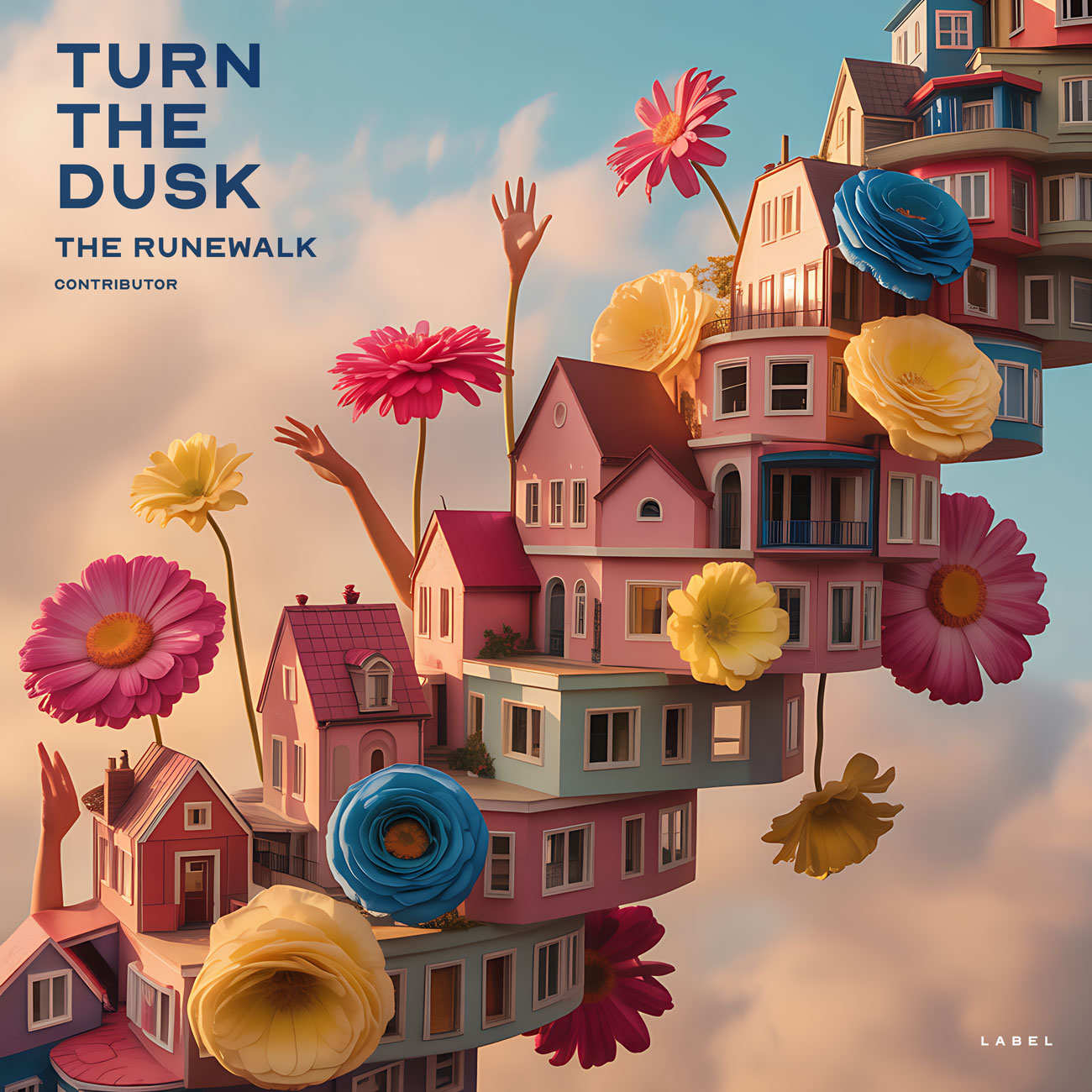 Front view of Premade Electronica & Ambient Album Cover - Rodeo Dust #12191 | AlbumArtZone*