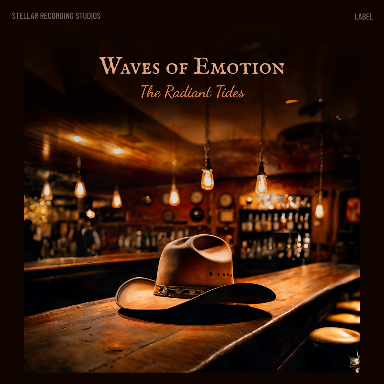 Front view of Premade Pop Album Cover - Copper #16168 | AlbumArtZone*
