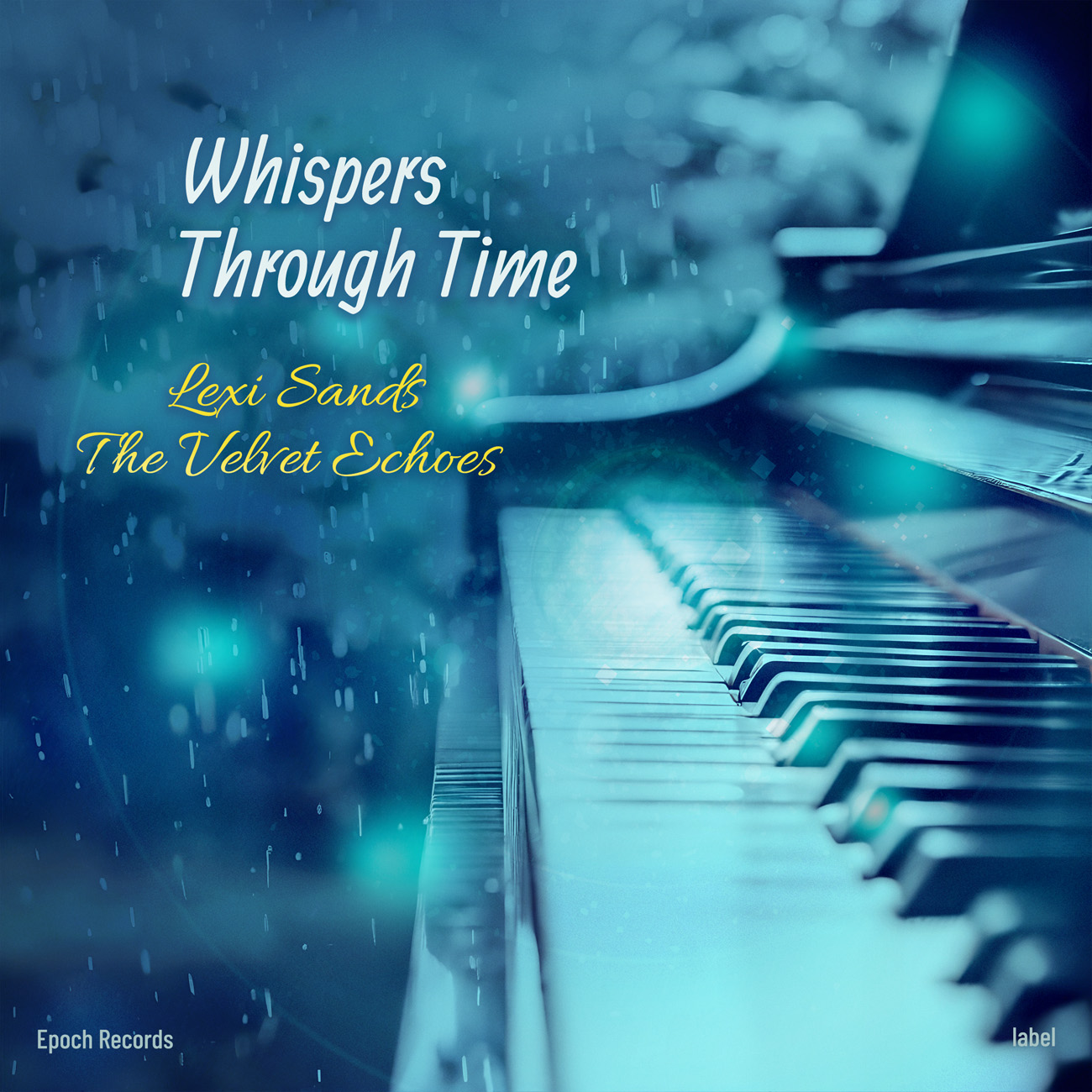 Front view of Premade Classical & Romantic Music Album Cover - Chathams Blue #16725 | AlbumArtZone*
