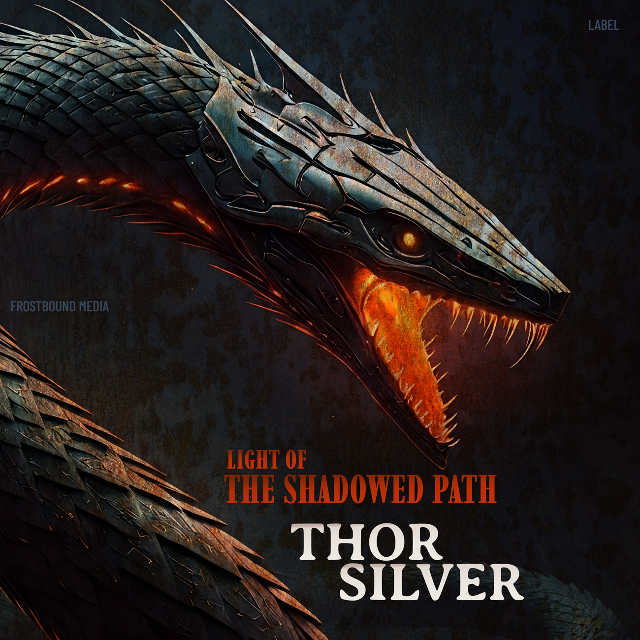 Front view of Premade Heavy Metal & Gothic Metal Album Cover - Cod Gray #17015 | AlbumArtZone*
