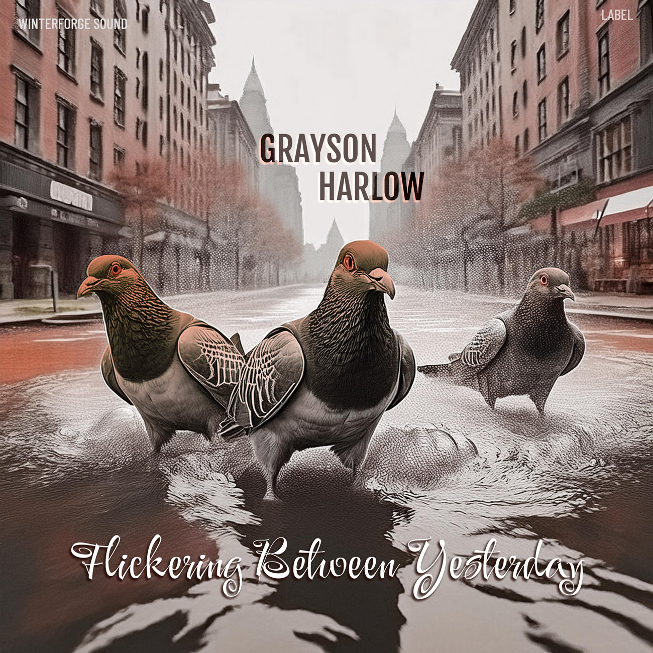 Premade Book Cover Martini