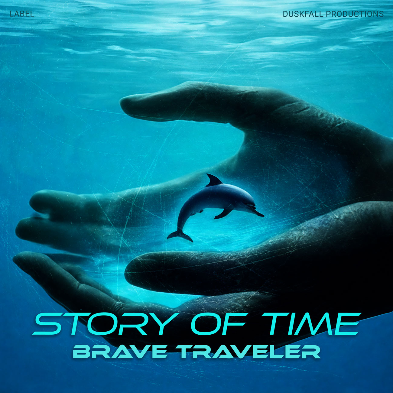 Premade Book Cover Blue Chill