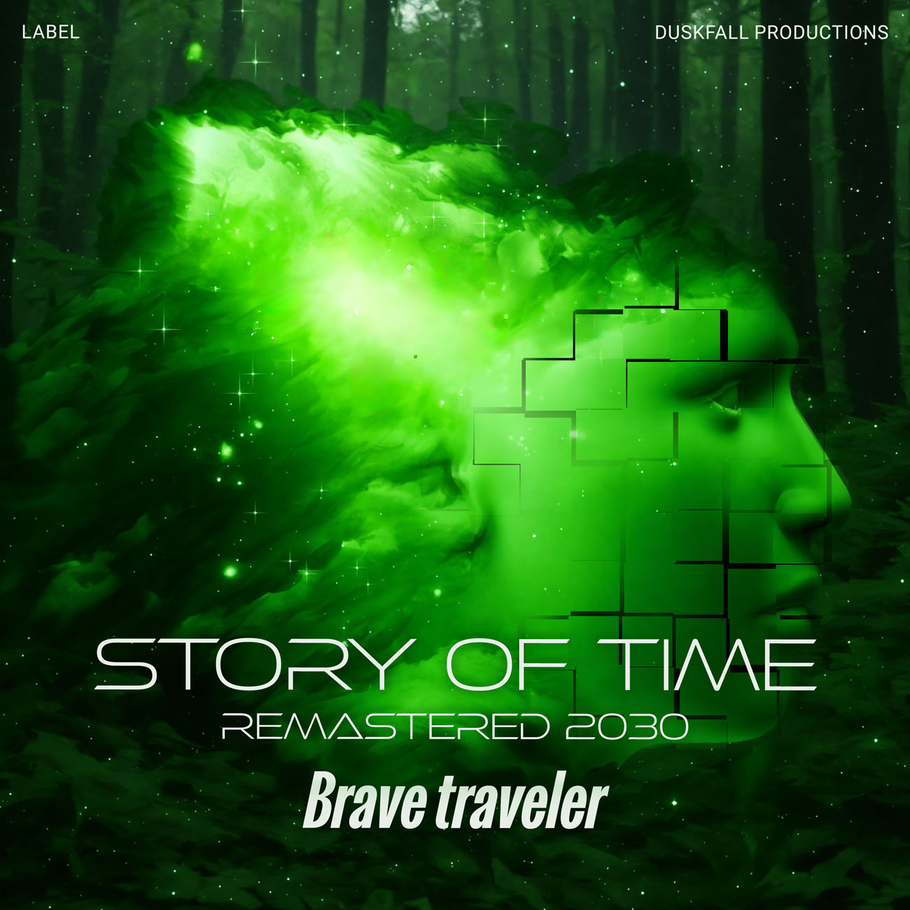 Premade Book Cover Deep Forest Green