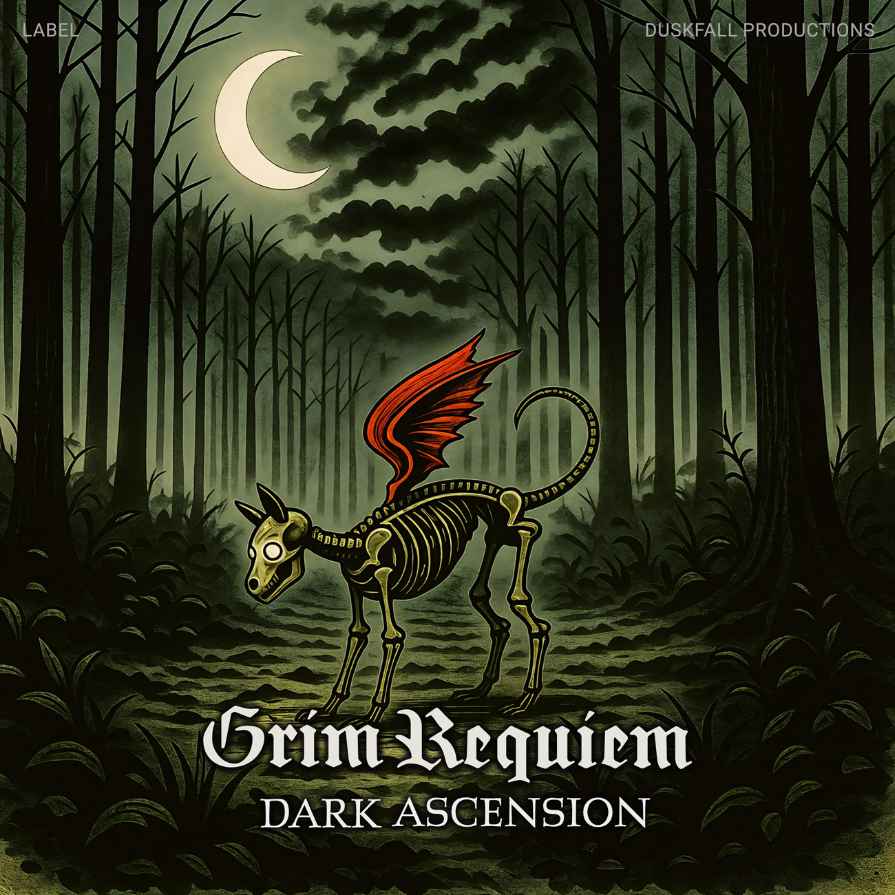 Premade Book Cover Hunter Green