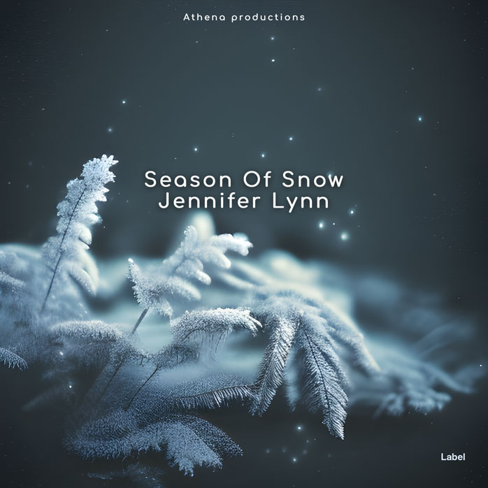 Front view of Premade Christmas Music Album Cover - Limed Spruce #21492 | AlbumArtZone*