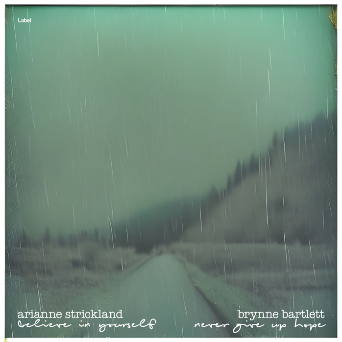 Front view of Premade Country & Acoustic Album Cover - Viridian Green #21975 | AlbumArtZone*