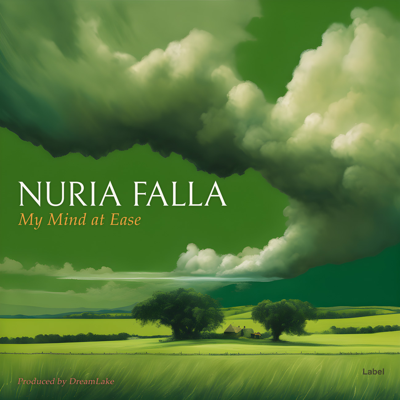 Premade Book Cover Chalet Green