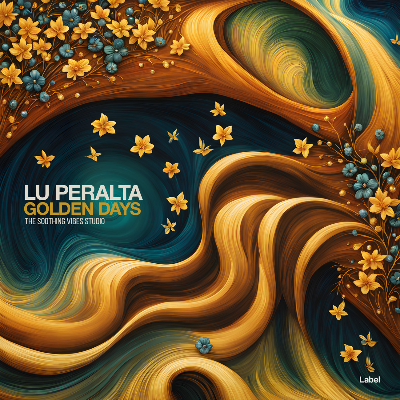 Premade Book Cover Old Gold