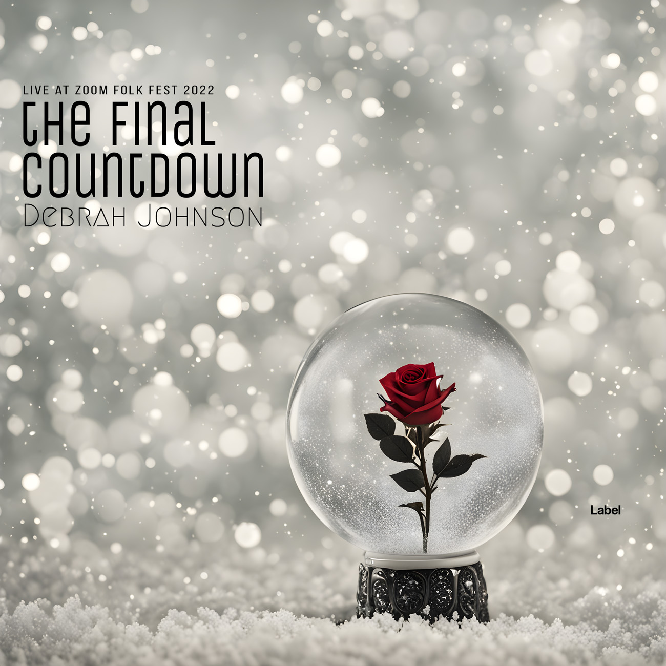 Front view of Premade Christmas Music Album Cover - Cotton Seed #24037 | AlbumArtZone*